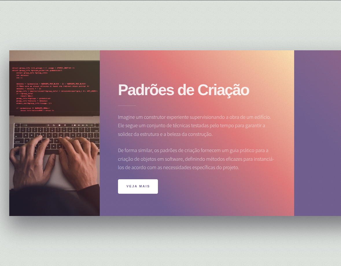 Padrões de Criação